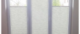 Plisy okienne na potrójne okno